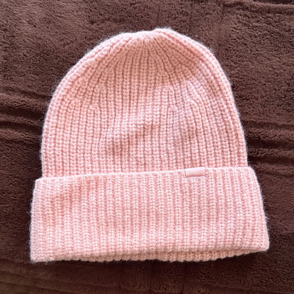 Madewell Pink Knit Beanie